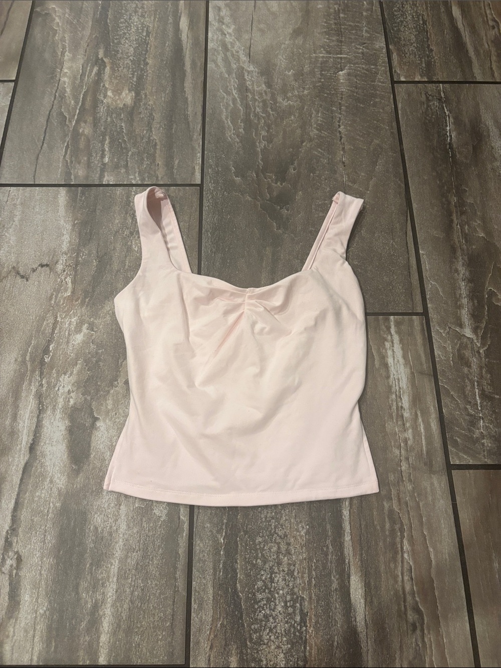 Light Pink Scoop Neck Women’s Tank Top